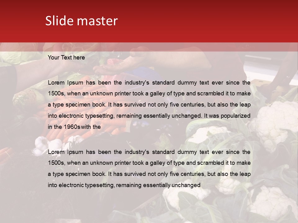 Fear Donut Dieting PowerPoint Template