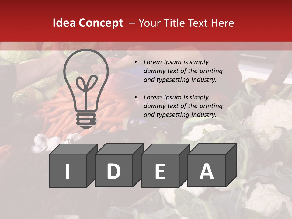 Fear Donut Dieting PowerPoint Template