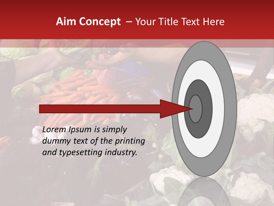 Fear Donut Dieting PowerPoint Template