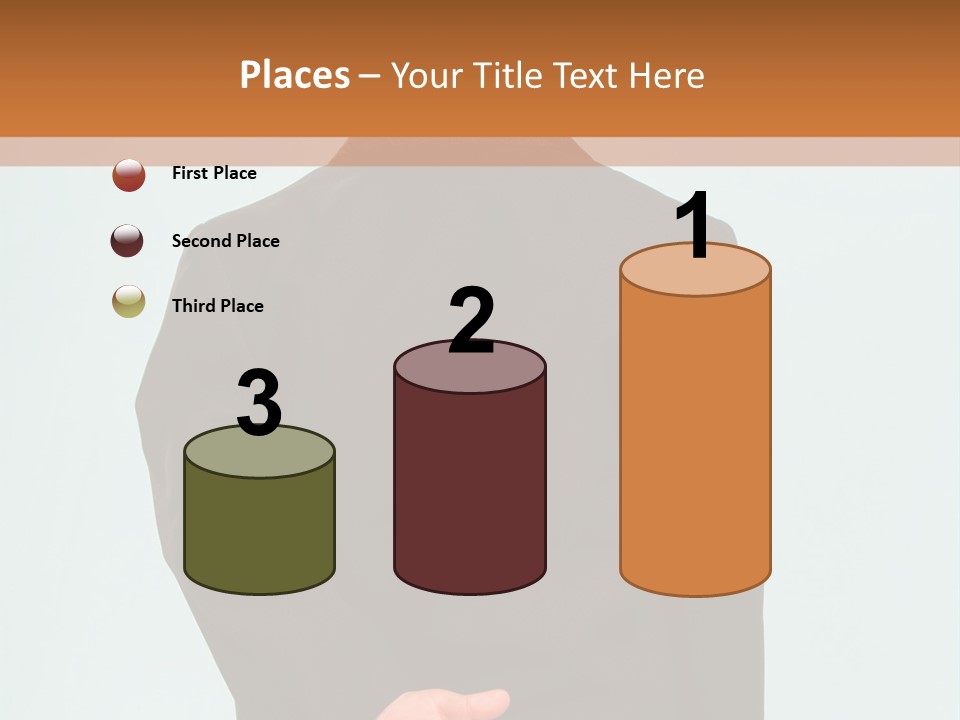 Healthy Thin Girl PowerPoint Template