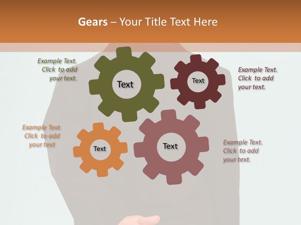 Healthy Thin Girl PowerPoint Template