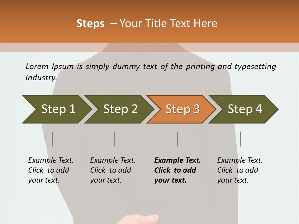 Healthy Thin Girl PowerPoint Template