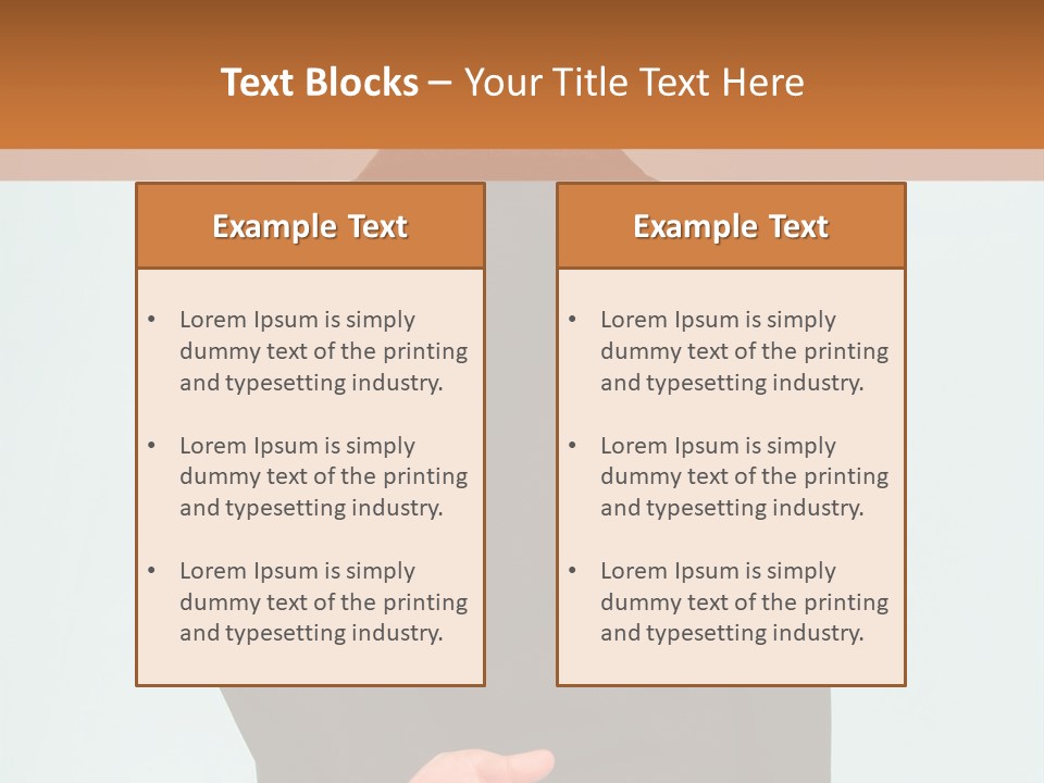 Healthy Thin Girl PowerPoint Template