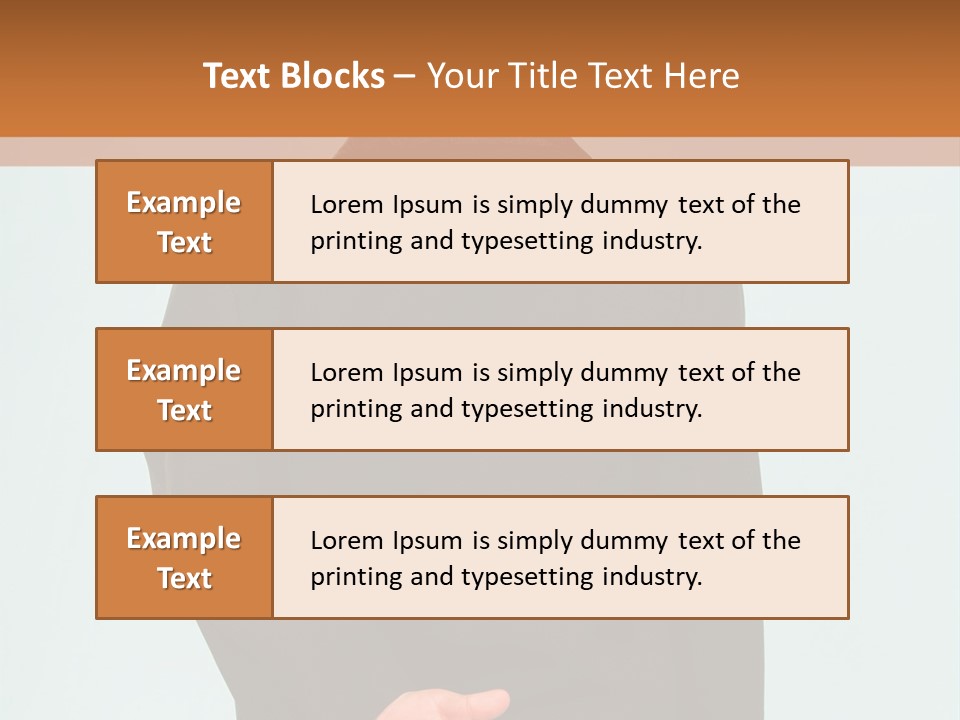 Healthy Thin Girl PowerPoint Template