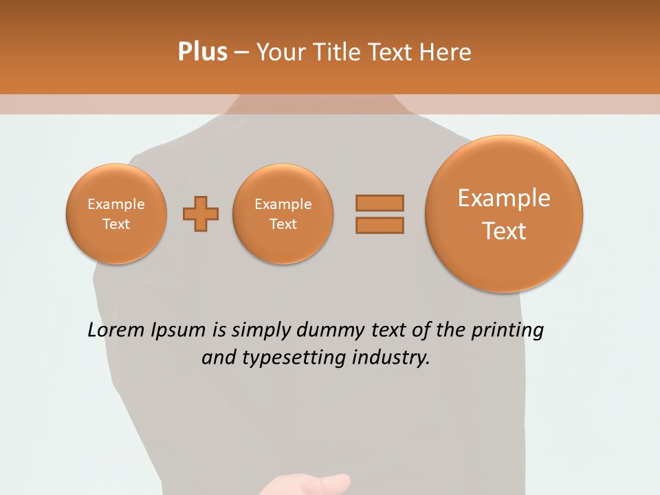 Healthy Thin Girl PowerPoint Template