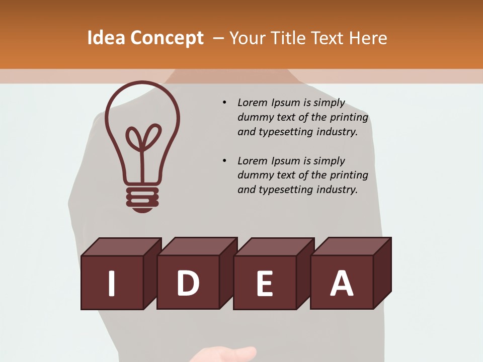 Healthy Thin Girl PowerPoint Template