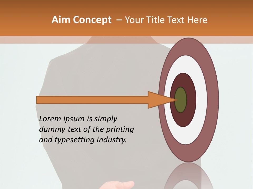 Healthy Thin Girl PowerPoint Template