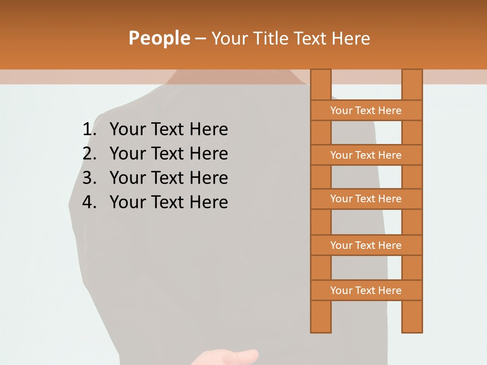 Healthy Thin Girl PowerPoint Template