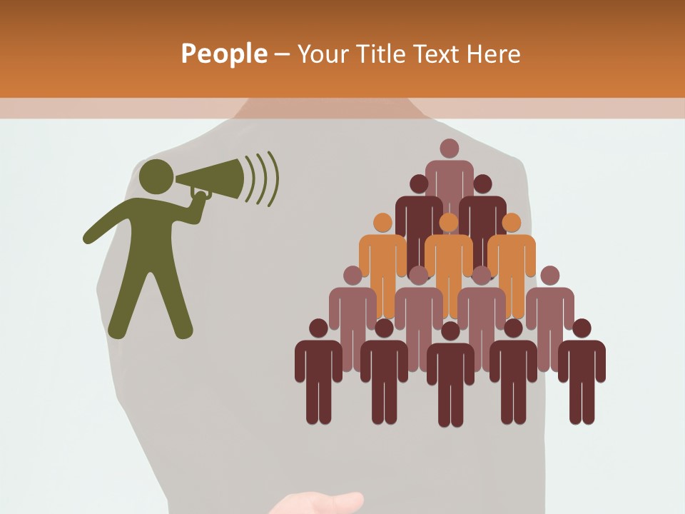 Healthy Thin Girl PowerPoint Template