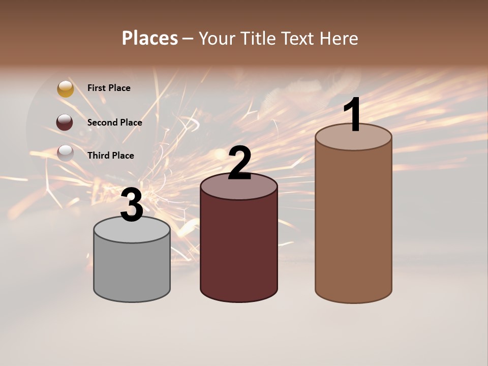 Losing Girl Food PowerPoint Template