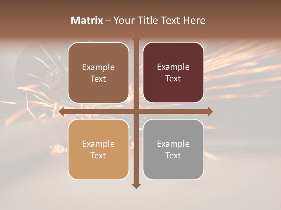 Losing Girl Food PowerPoint Template