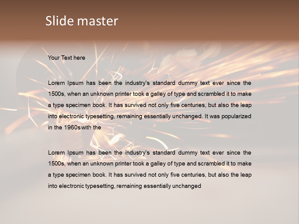 Losing Girl Food PowerPoint Template