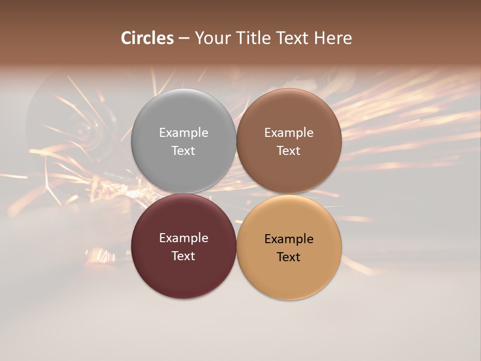 Losing Girl Food PowerPoint Template