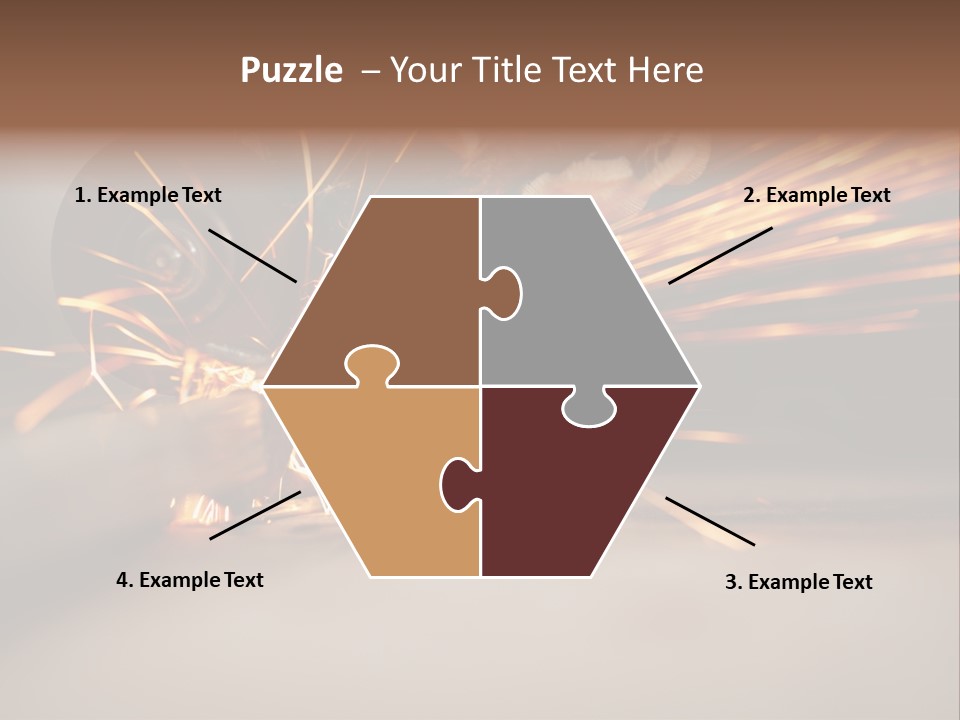 Losing Girl Food PowerPoint Template