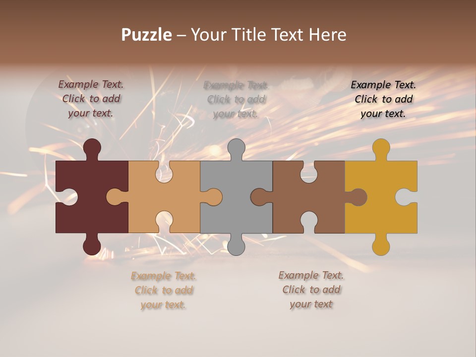 Losing Girl Food PowerPoint Template