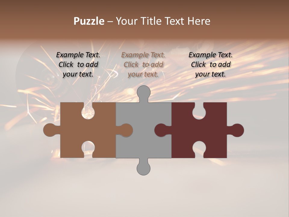 Losing Girl Food PowerPoint Template