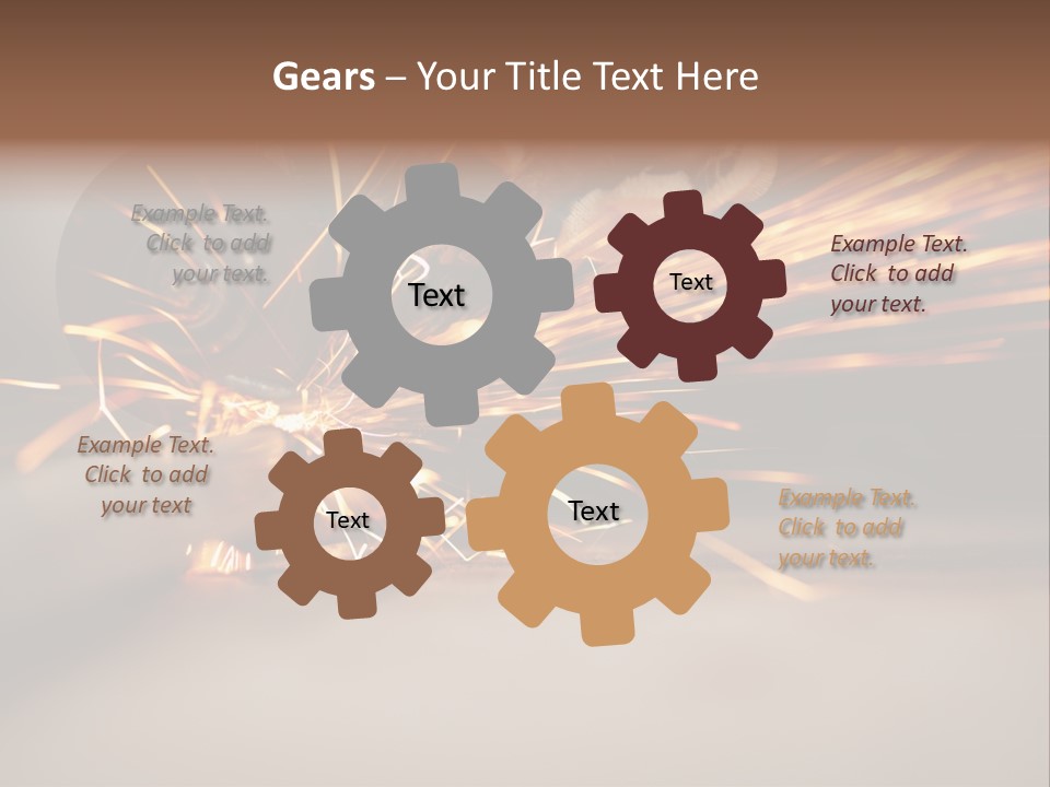 Losing Girl Food PowerPoint Template