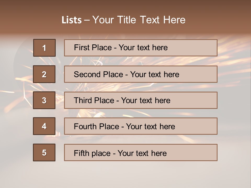Losing Girl Food PowerPoint Template