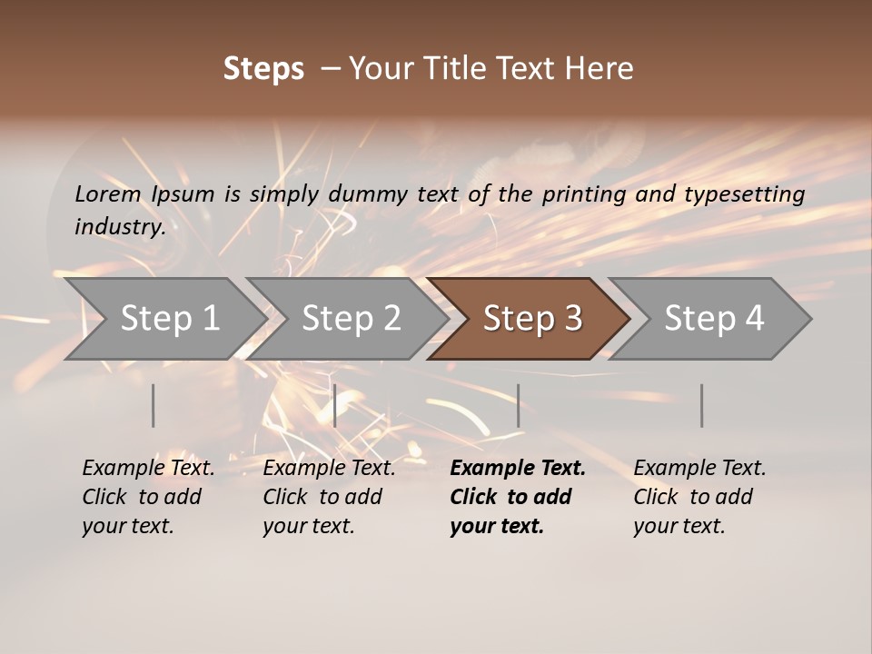 Losing Girl Food PowerPoint Template