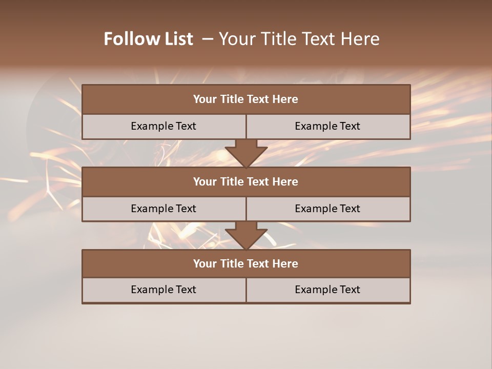 Losing Girl Food PowerPoint Template