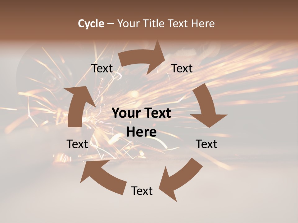 Losing Girl Food PowerPoint Template