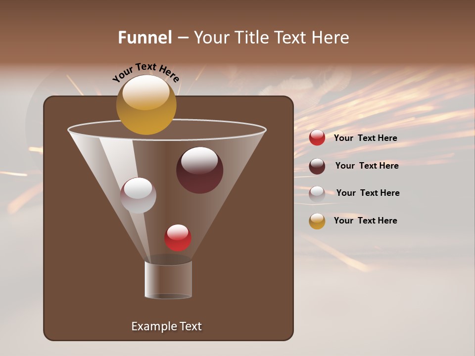 Losing Girl Food PowerPoint Template