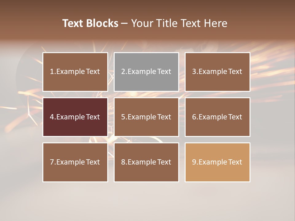 Losing Girl Food PowerPoint Template