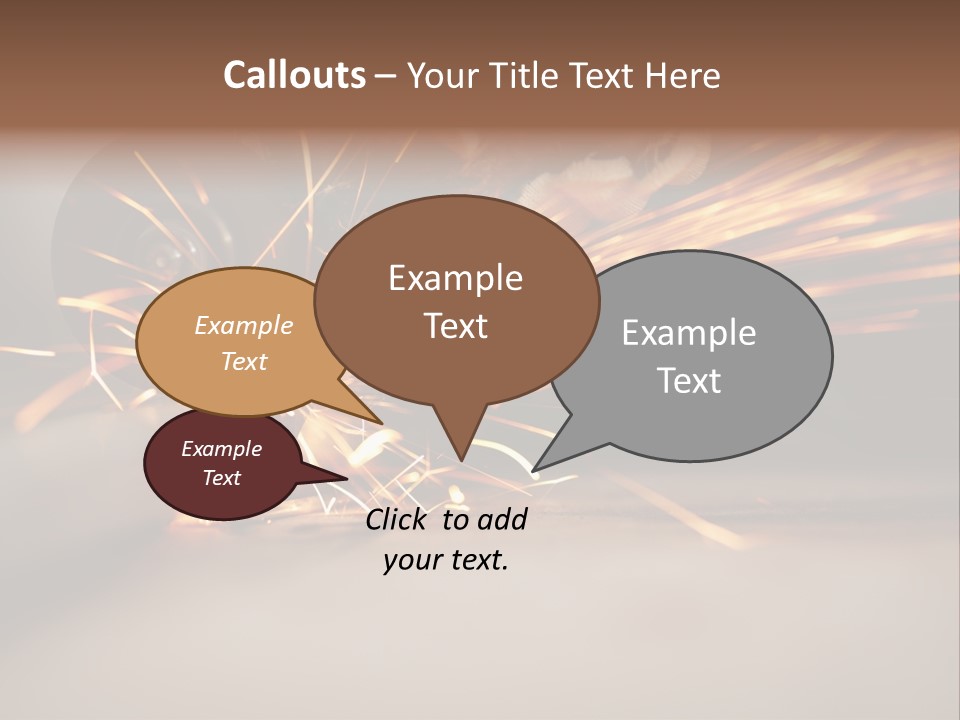 Losing Girl Food PowerPoint Template