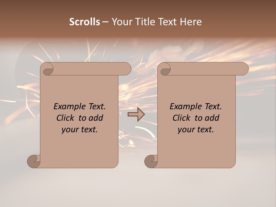 Losing Girl Food PowerPoint Template