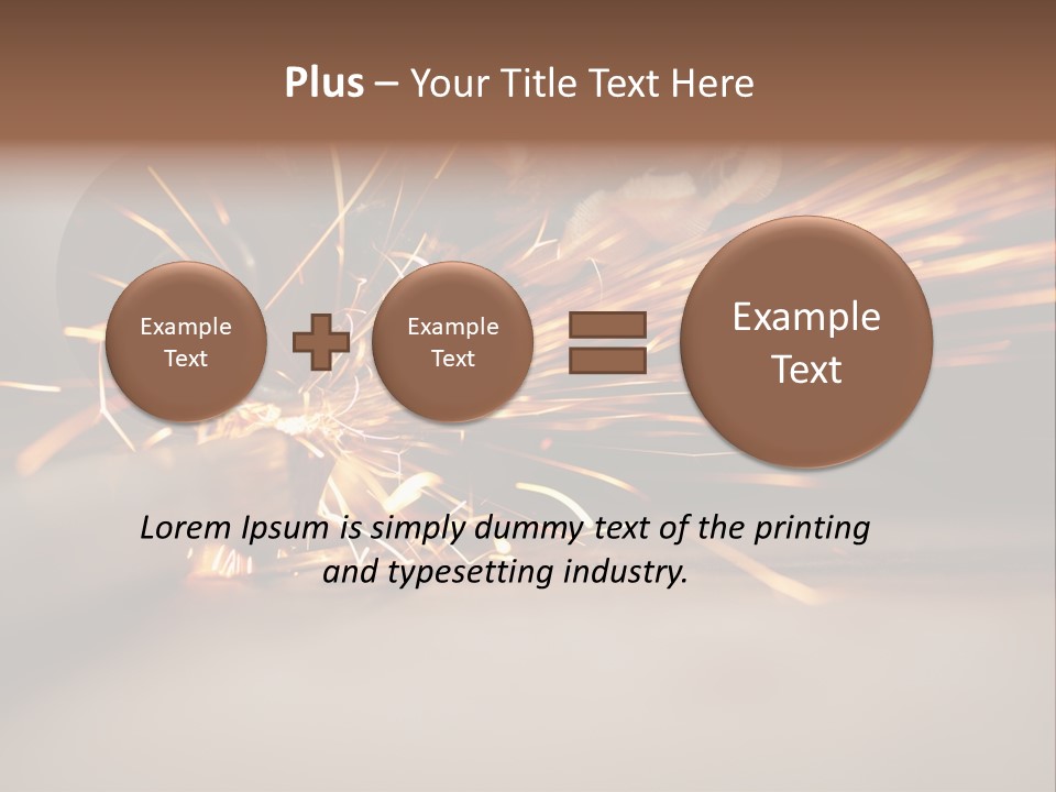 Losing Girl Food PowerPoint Template