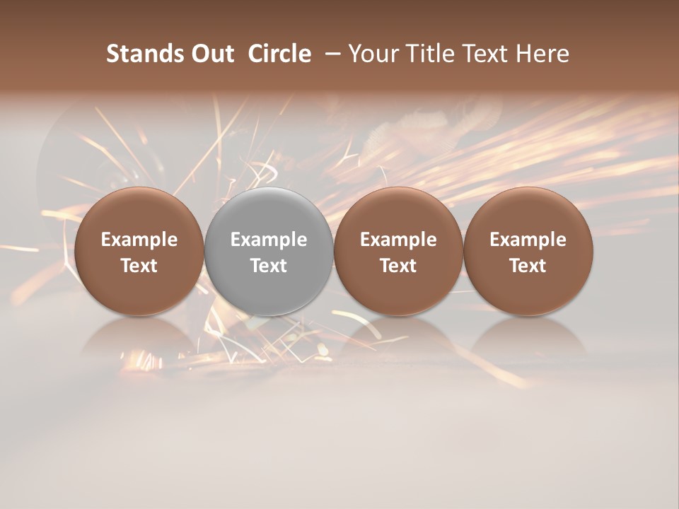 Losing Girl Food PowerPoint Template