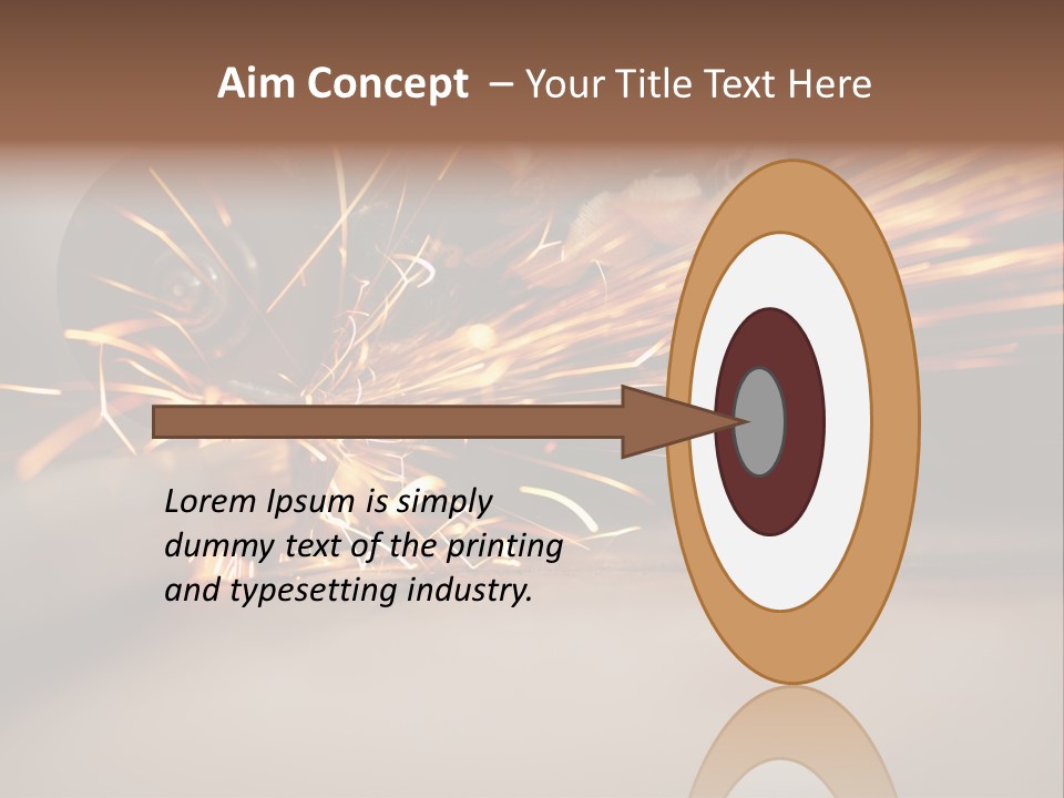 Losing Girl Food PowerPoint Template