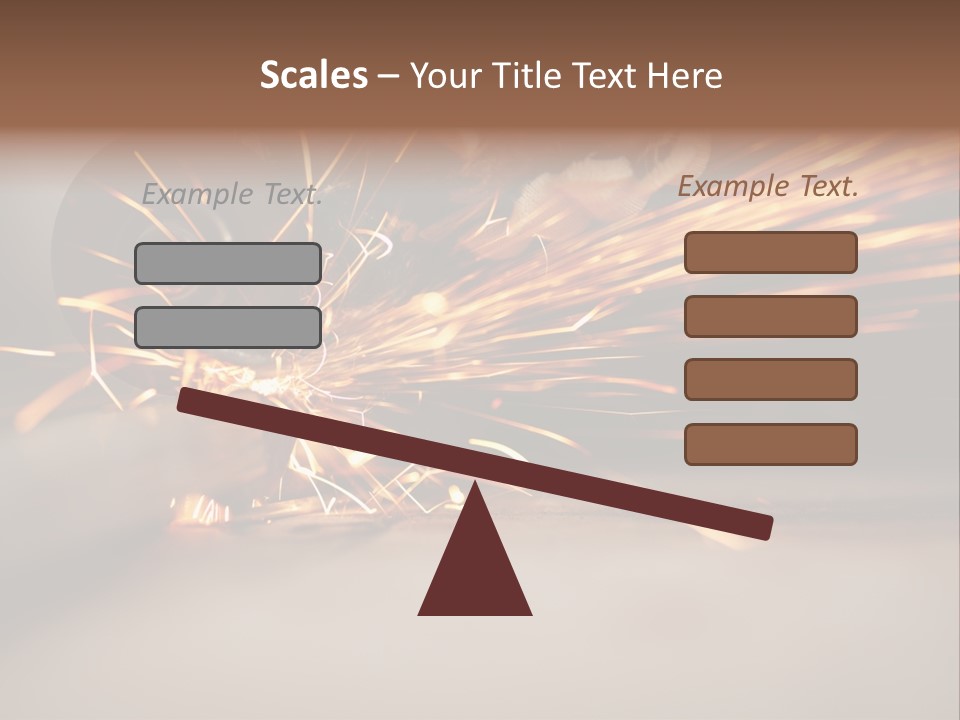 Losing Girl Food PowerPoint Template