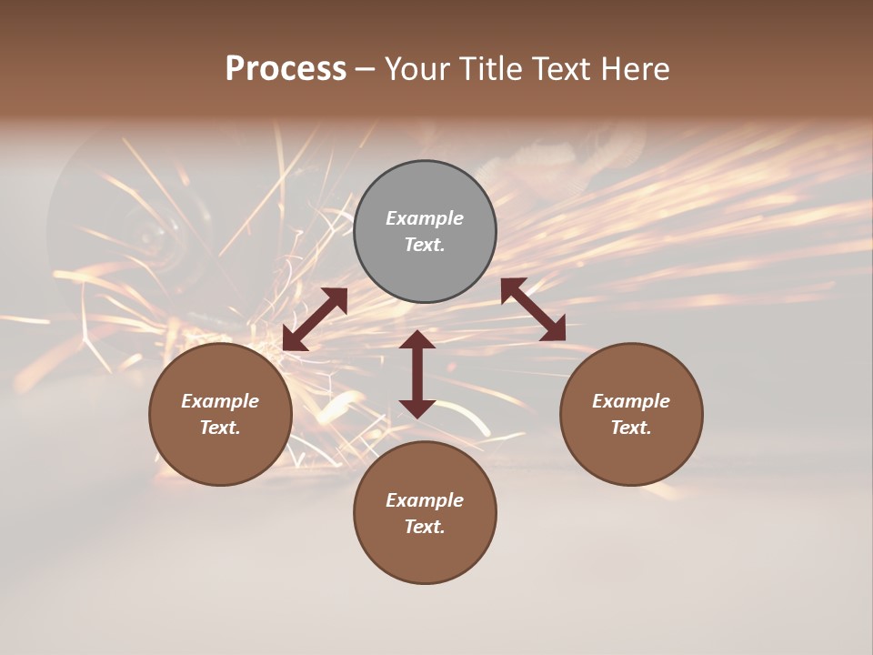 Losing Girl Food PowerPoint Template