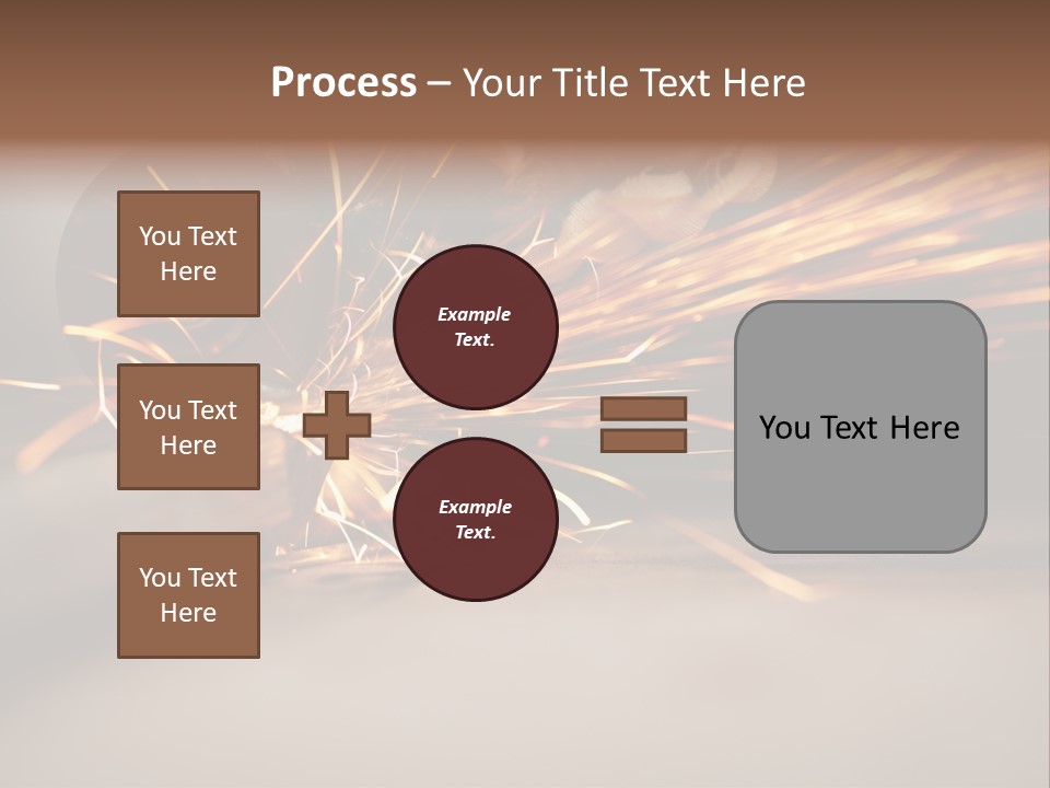 Losing Girl Food PowerPoint Template