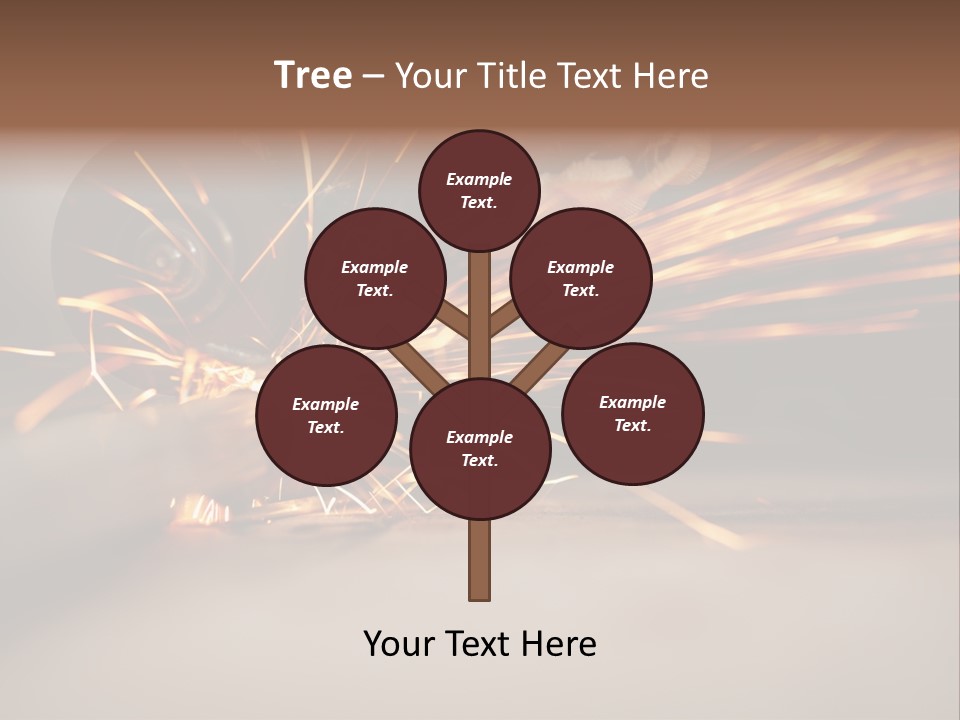 Losing Girl Food PowerPoint Template