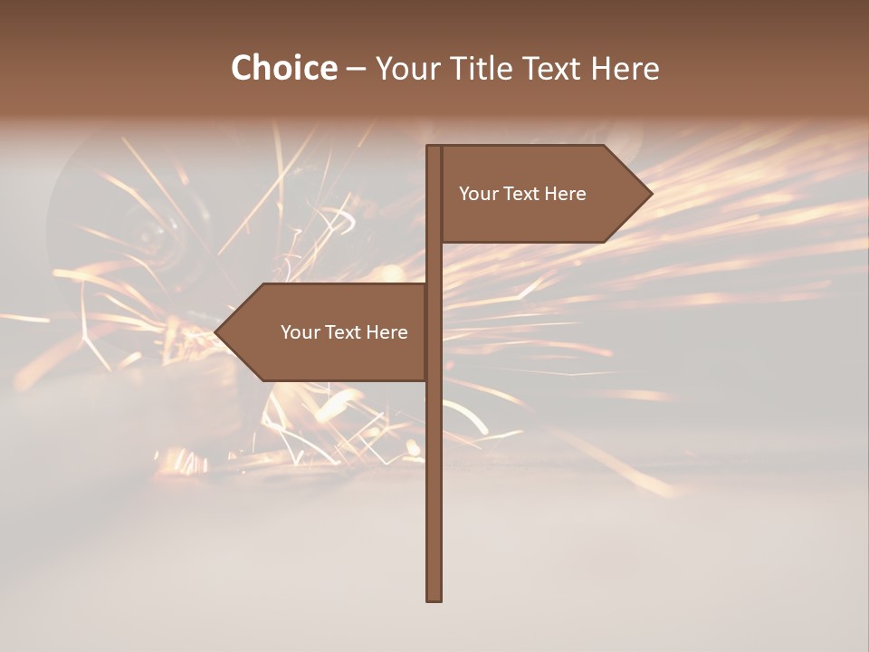 Losing Girl Food PowerPoint Template