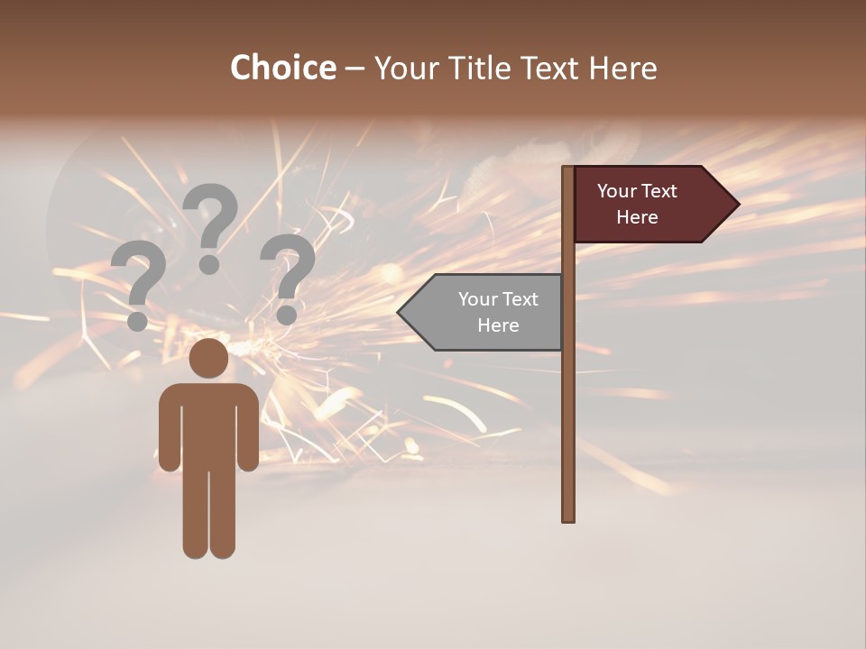 Losing Girl Food PowerPoint Template