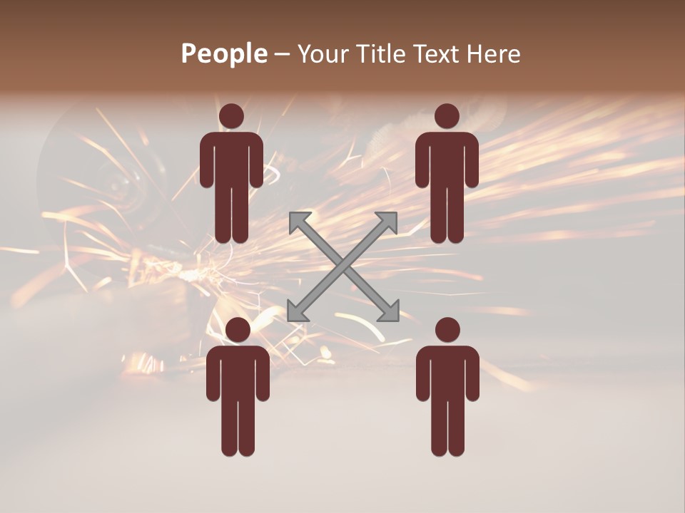 Losing Girl Food PowerPoint Template