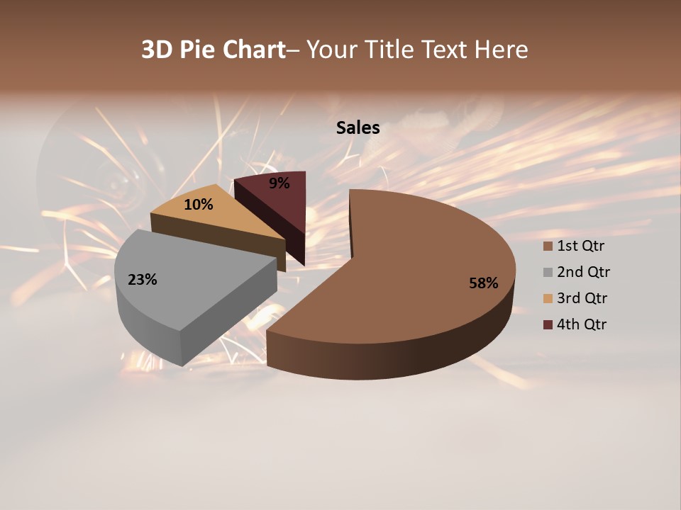 Losing Girl Food PowerPoint Template