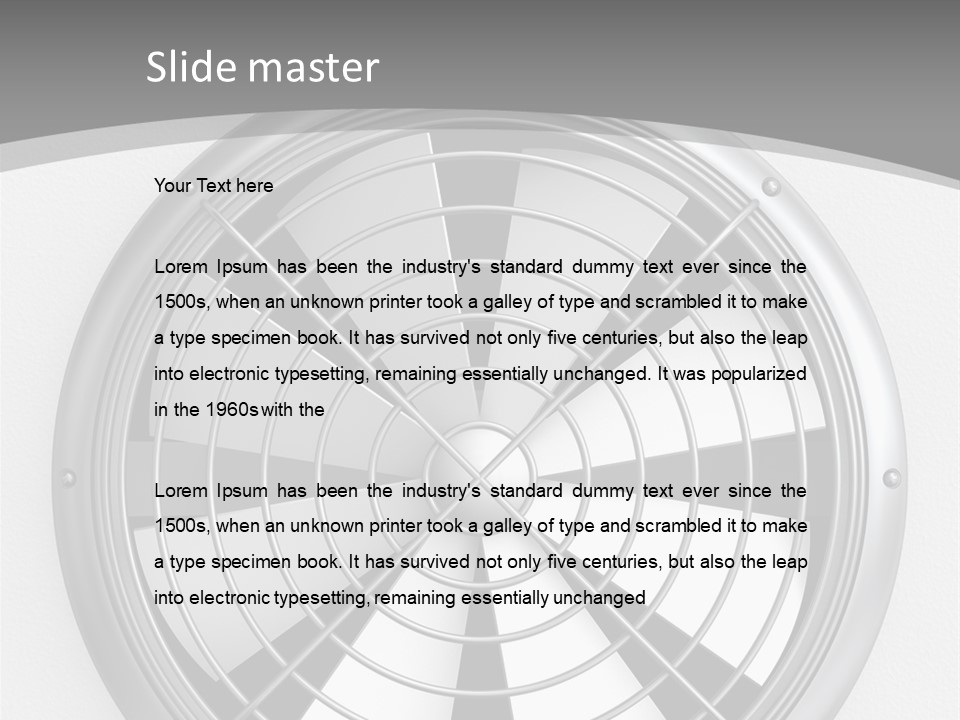 Losing Cookie Gain PowerPoint Template