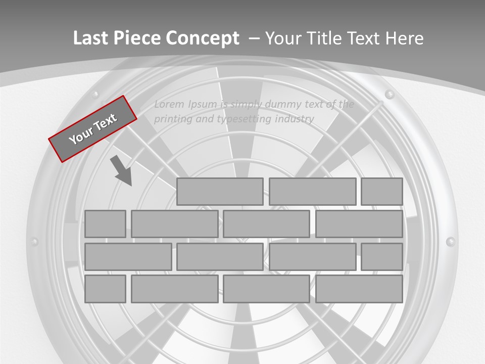 Losing Cookie Gain PowerPoint Template