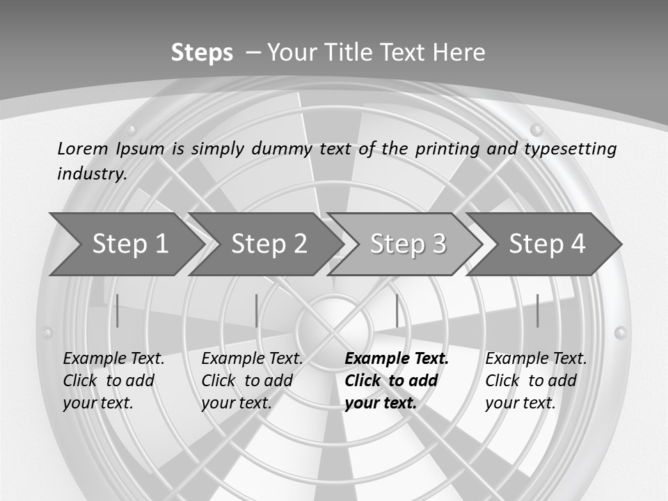 Losing Cookie Gain PowerPoint Template