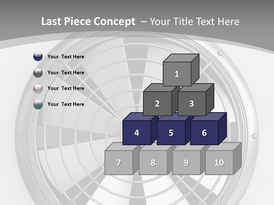 Losing Cookie Gain PowerPoint Template