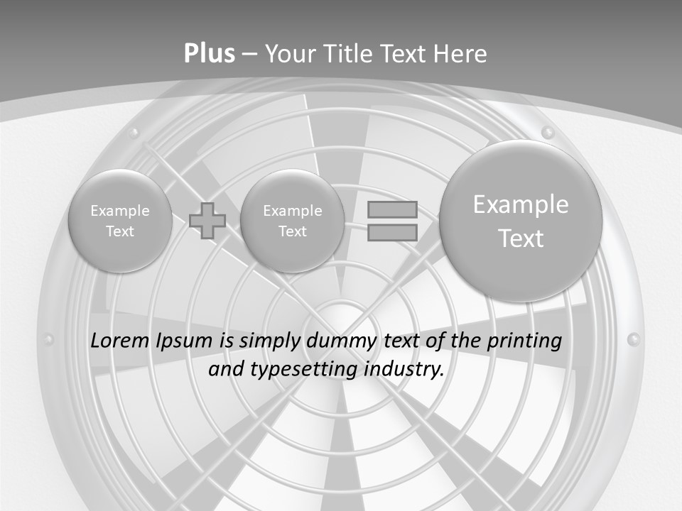 Losing Cookie Gain PowerPoint Template