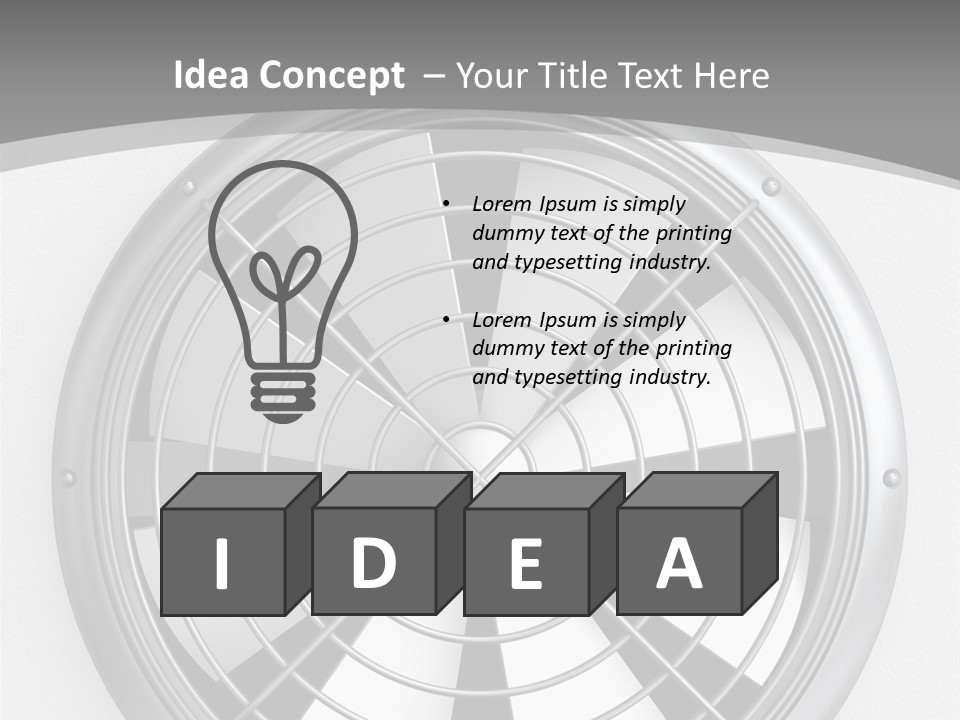 Losing Cookie Gain PowerPoint Template