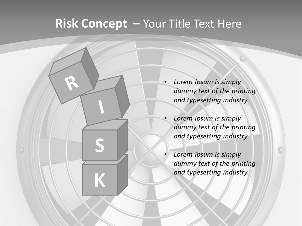 Losing Cookie Gain PowerPoint Template
