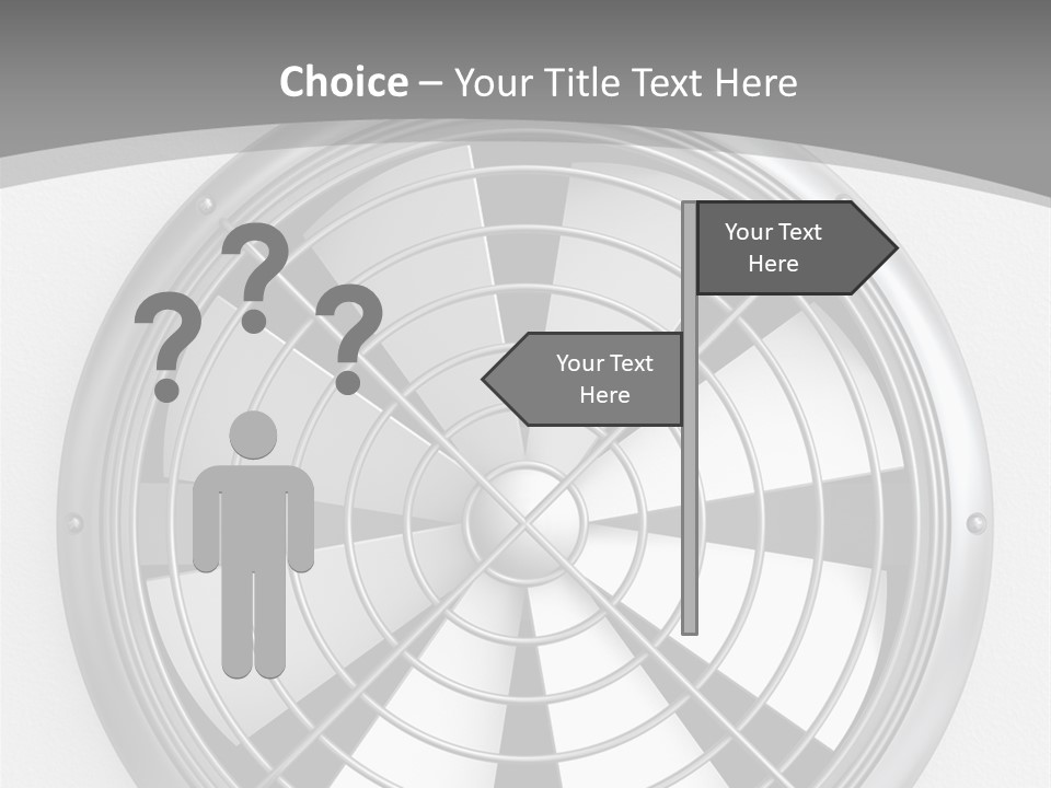 Losing Cookie Gain PowerPoint Template