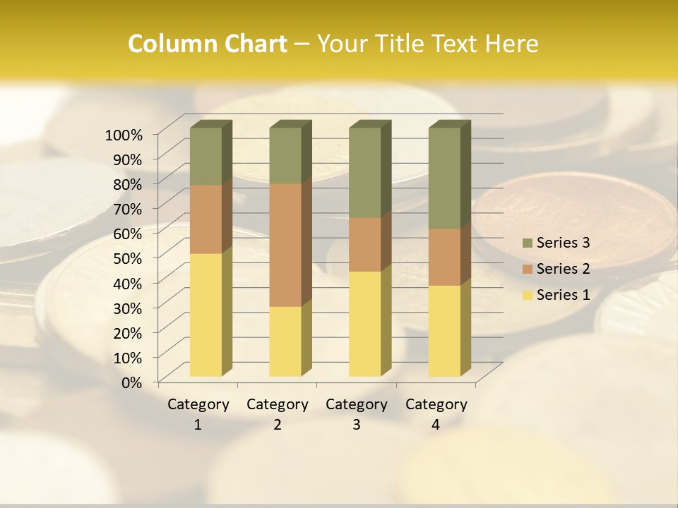 Hungry White Snack PowerPoint Template