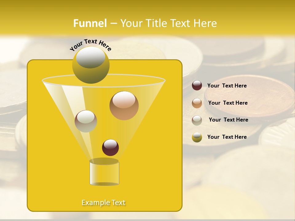 Hungry White Snack PowerPoint Template